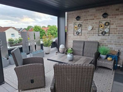 Penthouse Wohntraum mit 2 Zimmern und Balkon in Melle