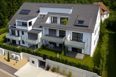 Exklusive 2,5 Zi Wohnung Terrasse, Garten, EBK, Parkett Top Neuwertig