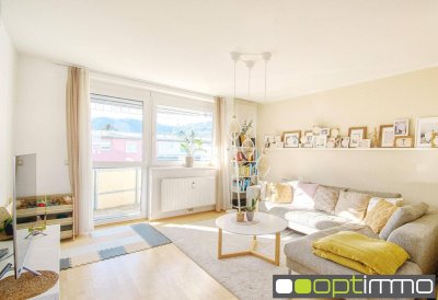 Helle 3-Zi.-Wohnung mit Balkon &amp; TG in ruhiger Lage!