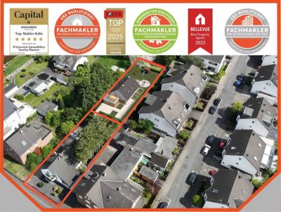 Mit 3D: Ein- bis Zweifamilienhaus mit zusätzlichem Grundstück für ein weiteres Einfamilienhaus - Fre