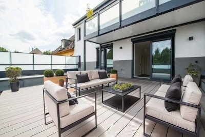 Terrassenwohnung mit Stil und Technik!