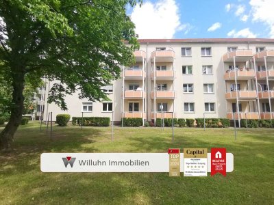 Senioren! Ruhig gelegene 3RW mit Dusche und Balkon im Hochparterre!