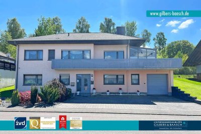 Bischofsdhron: Gepflegtes EFH mit Einliegerwohnung in Ortsrandlage mit idyllischem Grundstück!