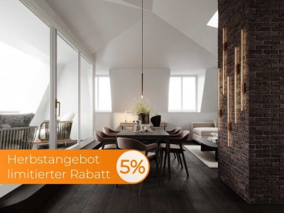 Top Lage Westend+Dachgeschossausbau+West Loggia+Erstbezug