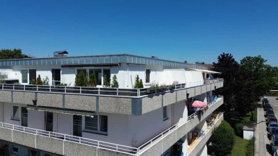 Frei ab sofort! Dachterrassen Traum mit Weitblick in ruhiger Lage