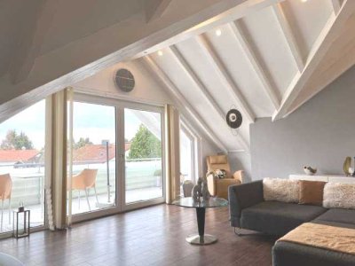 Attraktive DG-Atelierwohnung mit 12 m² Loggia