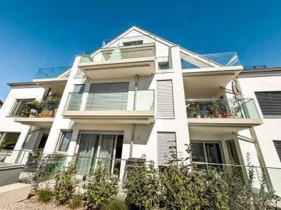 Sonnige 2-Zimmer-Wohnung mit Feldblick & Südbalkon – Erstbezug in Planegg