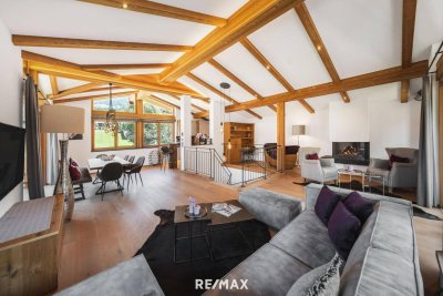 Alpines Chalet in Aurach - Stilvoller Rückzugsort nahe Kitzbühel