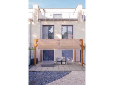 Neuwertige 6-Zimmer-Reihenhaus mit Einbauküche, Garten, Stellplatz