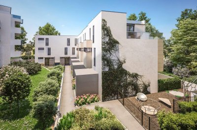 Erstbezug! Leistbares Neubau-Reihenhaus mit Terrasse, Dachterrasse & kleinem Garten (auch für Anleger)