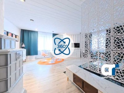 Eigennutzung oder Renditeanlage: exklusiv voll eingerichtete 3,5 Zimmer-Wohnung im charmanten Oberha