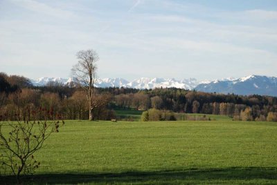 Panorama Bergblick:  hochwertig saniertes freistehendes EFH mit großem Garten im Grünen!