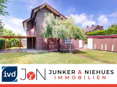 Ruhiges Wohnen in Bechterdissen – Gepflegte Doppelhaushälfte mit schönem Garten