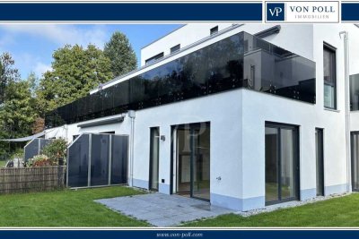 Neuwertige Gartenwohnung mit durchdachter Raumaufteilung