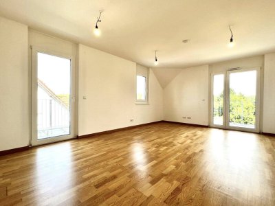 ERSTBEZUG Dachgeschosswohnung am oberen Mühlwasser!!!: Klimatisiert I Gemeinschaftsgarten I Neubauprojekt I Lift I Garagenstellplatz