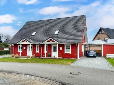 Gut vermietetes Doppelhaus, schöne Lage im Feriengebiet und Husum ganz in der Nähe.
