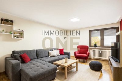 2-Zimmerwohnung mit zwei Balkone und Einzelgarage