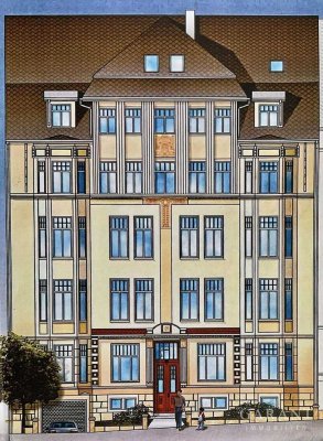 Vermietete 3 Zimmer-Wohnung im Gründerzeithaus, Chemnitz-Kaßberg