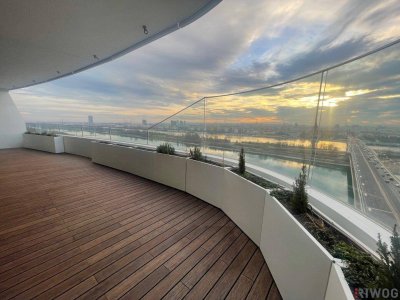 **DANUBEFLATS mit XXL Freifläche Richtung Innenstadt** 2 oder 3 Zimmer möglich