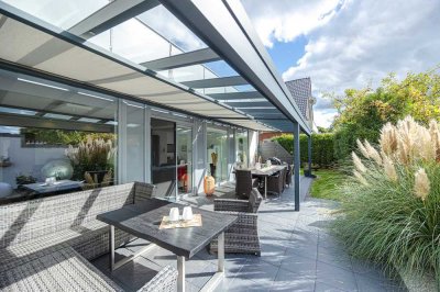 Erdgeschoss-Einheit im Haus-im-Haus-Stil mit eigenem Zugang und Garten