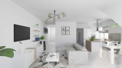 Großzügige 4,5-Zi.-Maisonette in Ergenzingen - Balkon, TG-Stellplatz & Wohnen auf 2 Ebenen