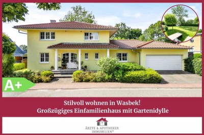 Stilvoll wohnen in Wasbek – Großzügiges Einfamilienhaus mit Gartenidylle!
