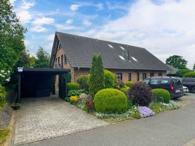 Eine sinnvolle Investition: großes Doppelhaus mit 4 Wohnungen in guter Lage nahe Husum.