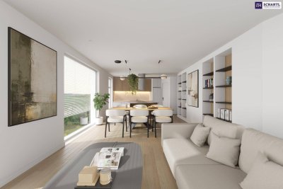 Top 1 im „frechen FRANZ!“ – Wohnen oder Arbeiten mit großzügiger Terrasse im Erdgeschoss