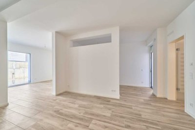 Exklusive Wohnung im Souterrain mit großer Terrasse