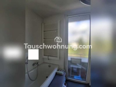 Tauschwohnung: Zentral gelegene 2 Zimmer Wohnung mit kleiner Dachterrasse,