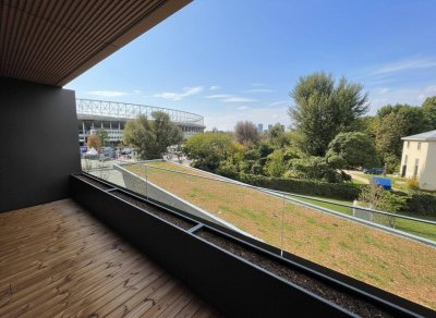 Anlegerhit im Viertel Zwei: Grünblick: Ruhelage | XL 18m² Süd-West-Terrasse | Traumausblick