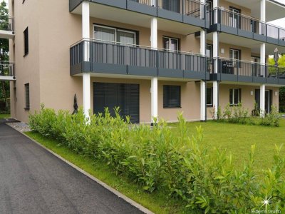 ERSTBEZUG: 2 Zimmer Wohnung mit Garten in Villach. Zentrumsnah und ruhig.
