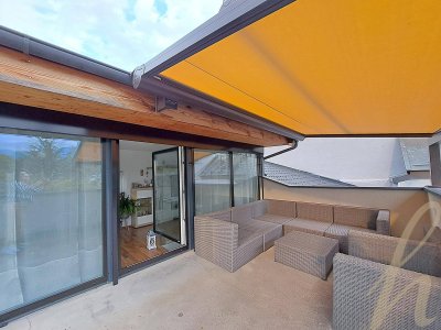 Idyllische Dachterrassen-Wohnung in der Innenstadt mit Panoramablick und A-AP in SCHWAZ
