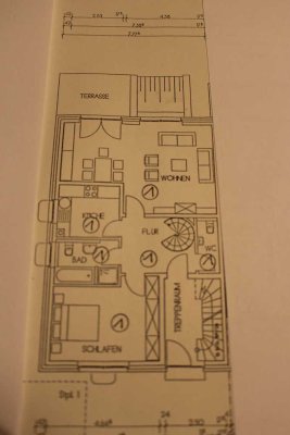 Gepflegte 3-Zimmer-Wohnung (EG und Souterrain) mit Garten in Tönisvorst