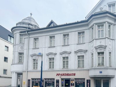 Kapitalanleger aufgepasst: Vermietete 2-Zimmer-Dachgeschosswohnung in Top-Lage von Wels!