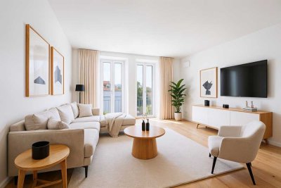 Stilvoll sanierte 3-Zimmer-Wohnung mit Balkon, Echtholzparkett & Top-Lage nahe Innenstadt