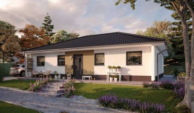 Der Bungalow mit dem charmanten Walmdach - stufenlos glücklich sein im Bungalow 110
