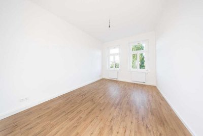 2-Zimmer-Wohnung mit Balkon direkt am Lene-Voigt-Park