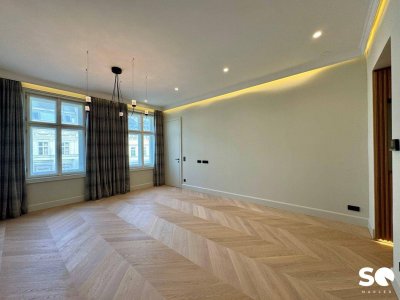 #SQ - ERSTBEZUG: STYLISHE &amp; LUXURIÖSE ALTBAUWOHNUNG NÄHE RING!