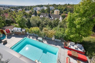 Traumhaus // Top-Ausstattung // beheizter Außen-Pool // Klima // Aufzug