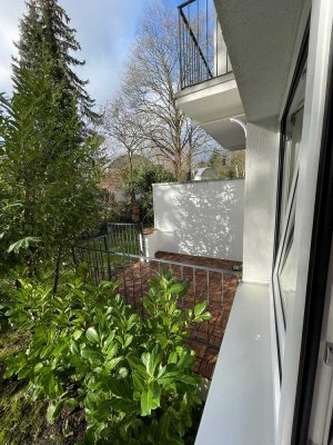 Klein aber fein  Komplet sanierte  Hochparterre- Wohnung mit Südterrasse in  Marienthal