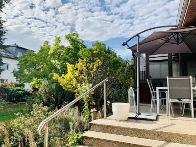 Haus oder Wohnung? 4,5 Zimmer mit 450qm Garten zur Alleinnutzung in Griesheim