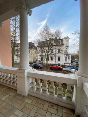 2,5-Zimmer Wohnung mit Balkon im Erdgeschoss