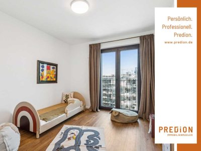 Erstbezug mit Komfort: 3-Zimmer-Wohnung mit Einbauküche, Tageslichtbad und Balkon!
