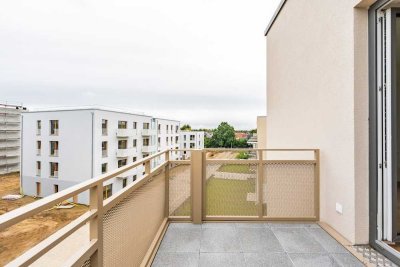 Großzügige Wohnung mit Gäste-WC im Neubau!