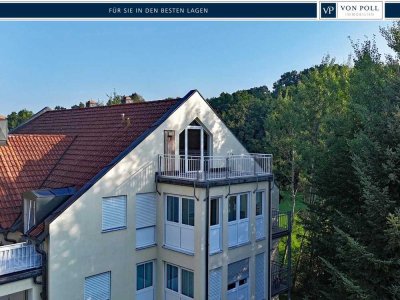 Charmante 3,5-Zimmer-Maisonettewohnung mit Balkon und Dachterrasse in Kumhausen