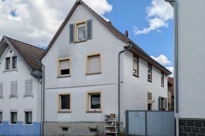 Interessante Immobilie – EFH mit Nebengebäuden & Scheune –  in ruhiger Lage von Brensbach/Wersau