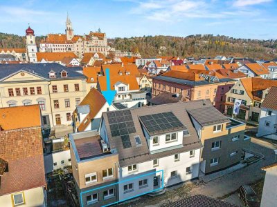 Urban wohnen, ruhig leben – energieeffiziente Erdgeschosswohnung (KFW55+)