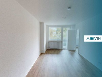 Helle 1-Zimmer-Wohnung mit BALKON und Duschbad