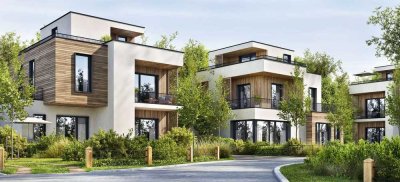 Dachterrasse, Fußbodenheizung, Stellplätze: Familienfreundliche Drei- bis Vierzimmerwohnung Wünsdorf